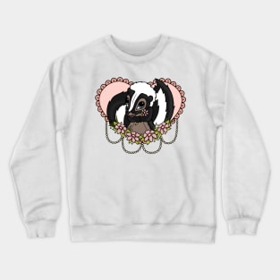 Kawaii Flower Bambi Crewneck Sweatshirt